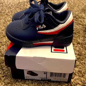 Kids navy blue fila
